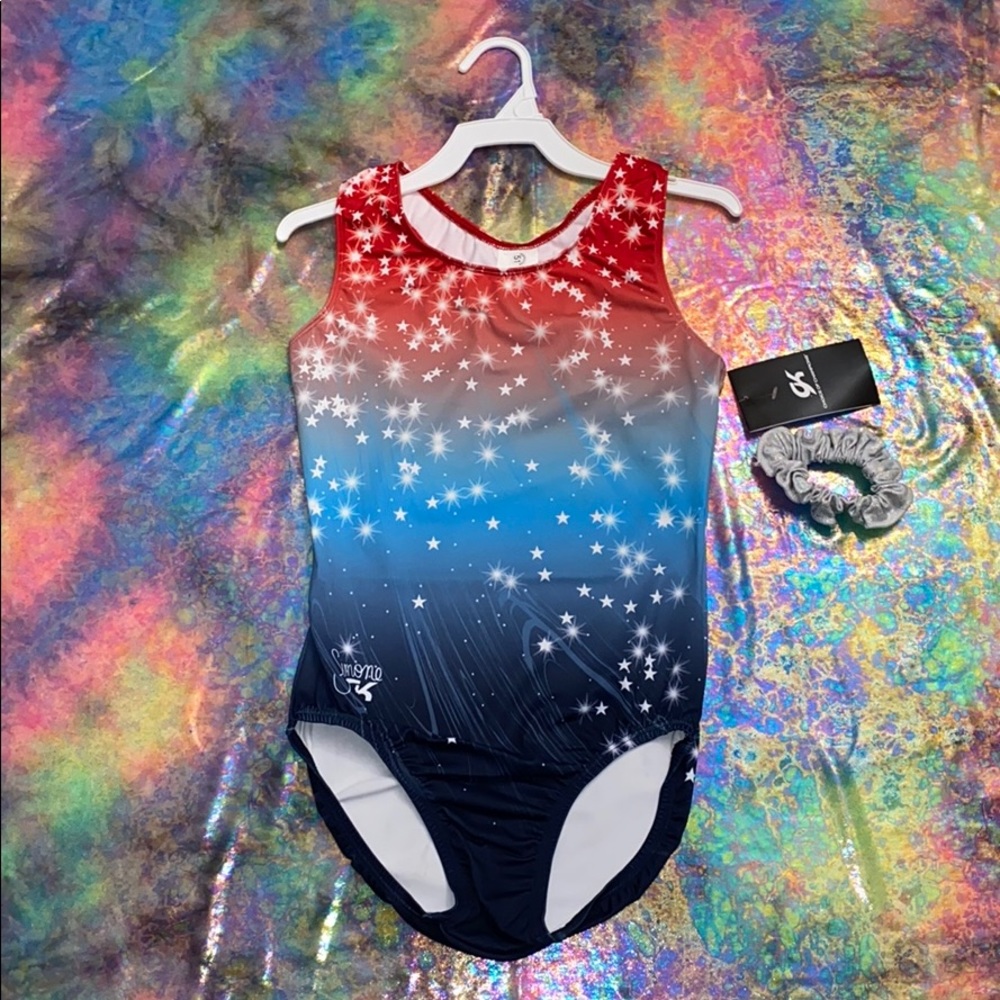 GK ELITE x SIMONE BILES Aurora Leotard - Picture 3 of 8